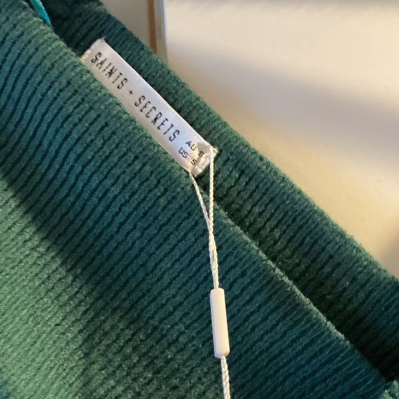 Forest green Saints and secrets knit dress - Picture 4 of 4